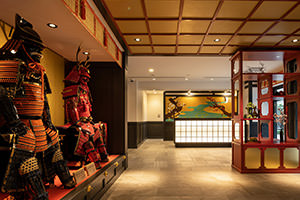 A shared space imbued with the atmosphere of history and culture (MIMARU Osaka Shinsaibashi North)