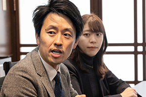 （left）Takanori Miyabe （right）Yuki Kobayashi Chubu Electric Power Miraiz Co., Inc.